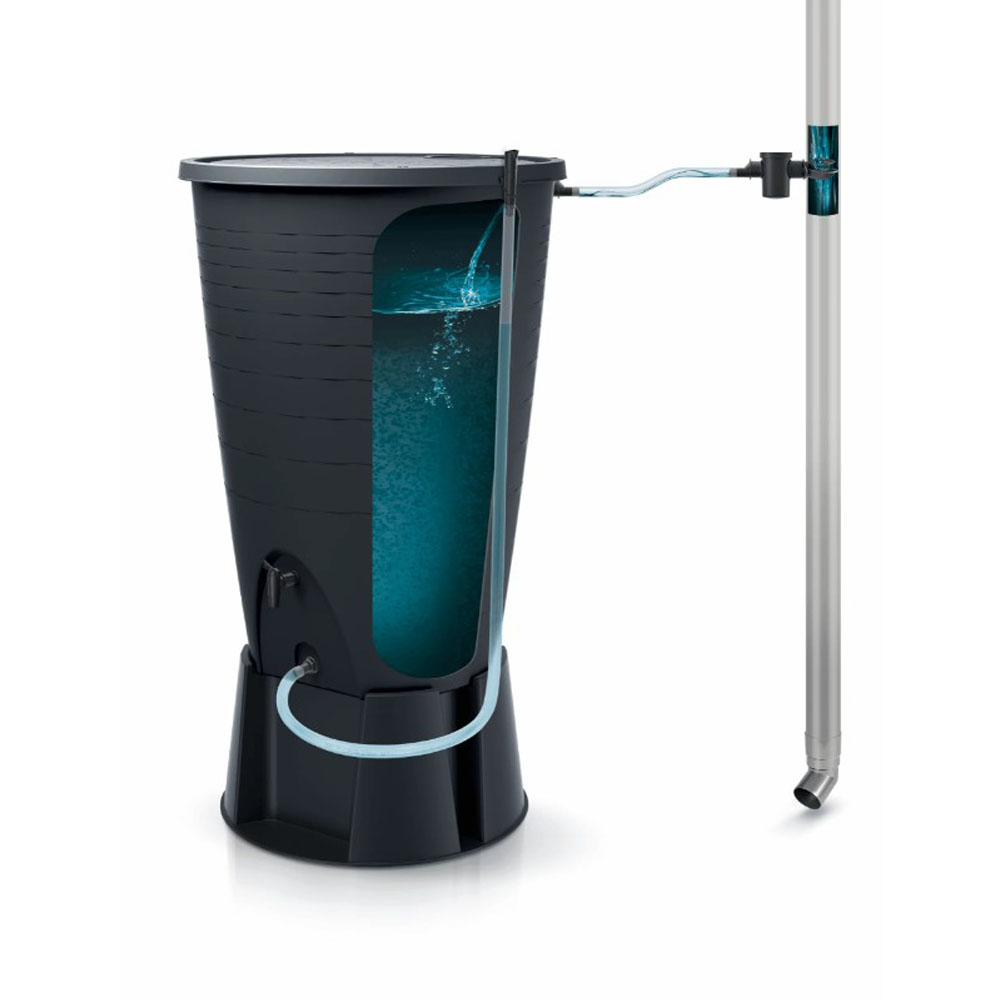 Spremnik za kišnicu Prosperplast Peruno Set, 260L, Antracit |  |  |