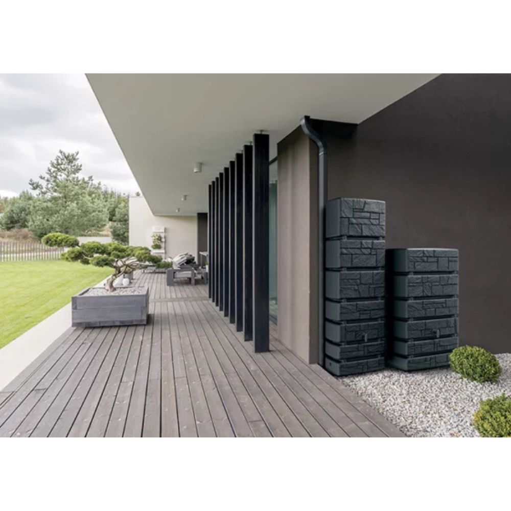 Spremnik za kišnicu Prosperplast Arves Tower Stone, 500L, Antracit |  |  |