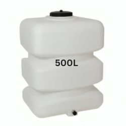 Bijeli spremnik za pitku vodu od 500 l